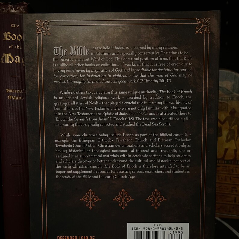 The Book of Enoch: - Hardcover - Ancient Mystical Texts of the Fallen Angels and Hidden Revelations