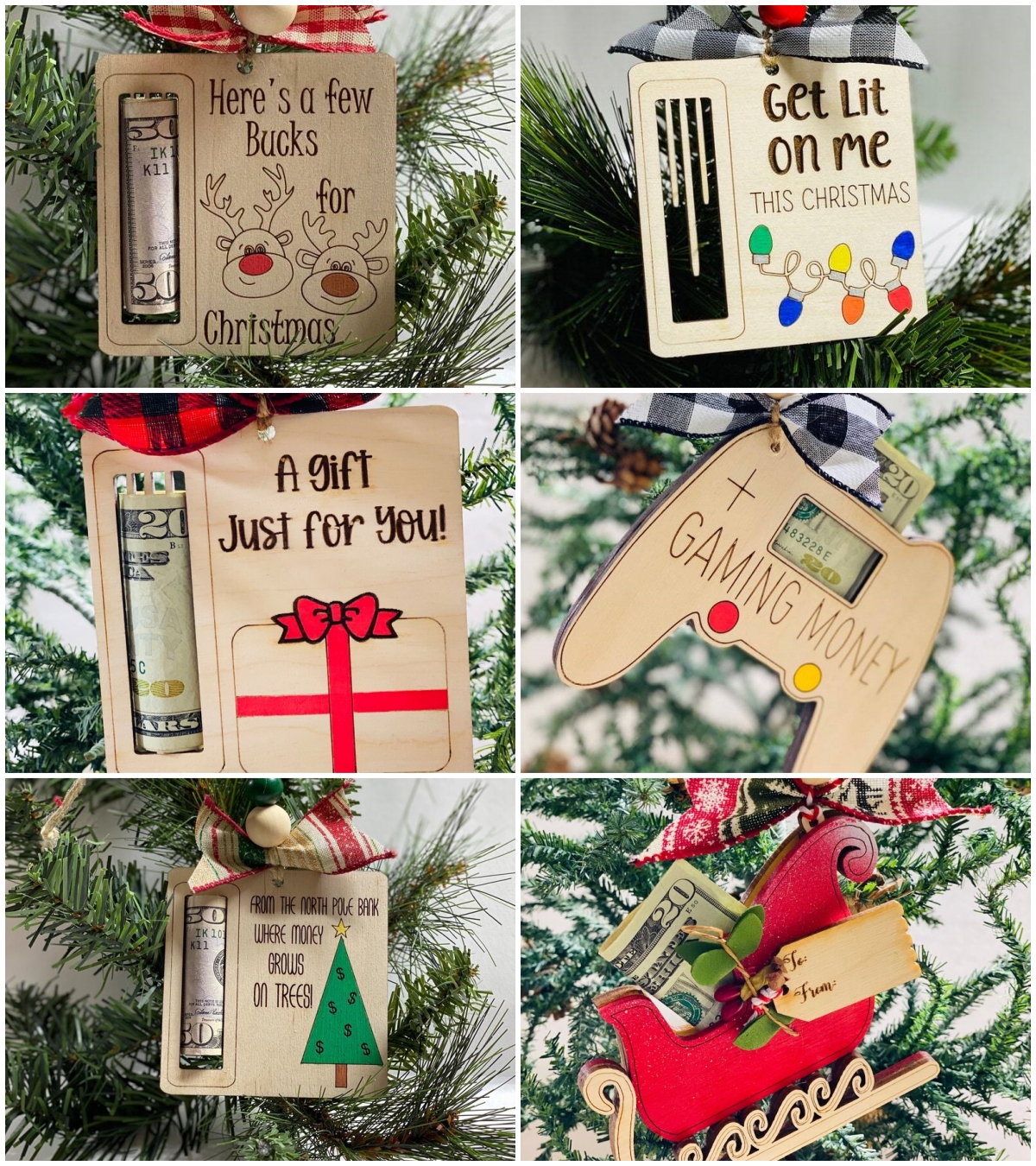 🌲2024 Christmas Gift 50% Off---💸Christmas Money Holders Gift