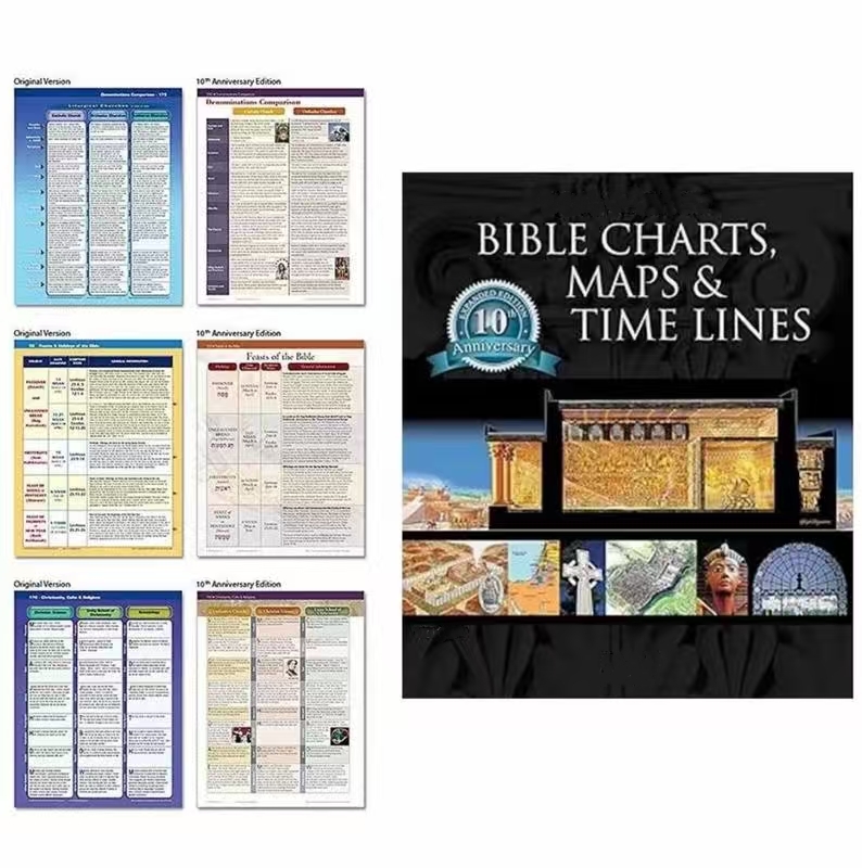 Bible Charts, Maps and Time Lines