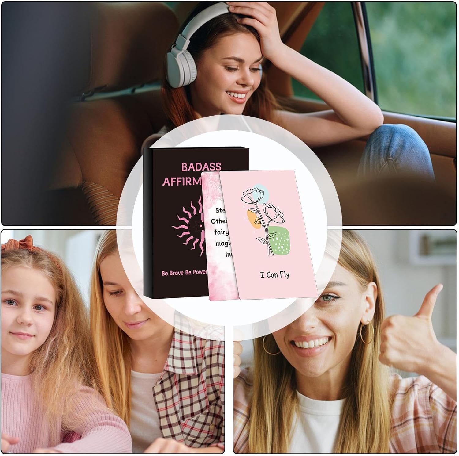 💟Funny Affirmation Cards Gift Set with Box 💞