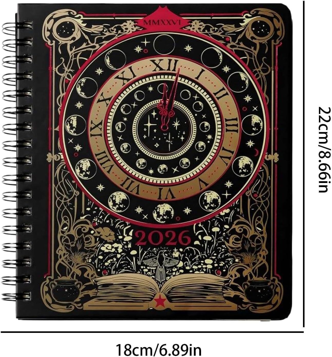 Waiting for the Night 2026 Weekly Planner