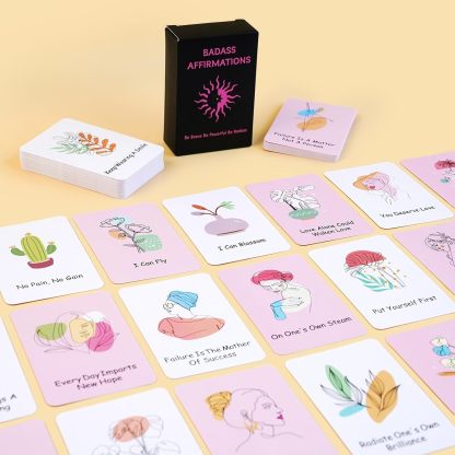 💟Funny Affirmation Cards Gift Set with Box 💞