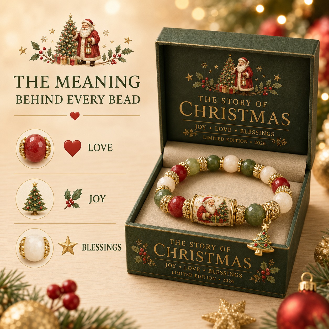🎅 Christmas Magic Bracelet 🎄 | 2026 Limited Edition