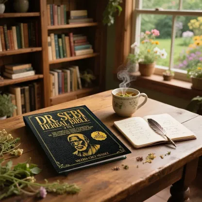 🌿Dr. Sebi's Herbal Bible [3-in-1] Body Cleanse & Healing Herbs Guide Book