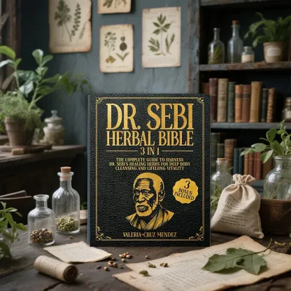 🌿Dr. Sebi's Herbal Bible [3-in-1] Body Cleanse & Healing Herbs Guide Book