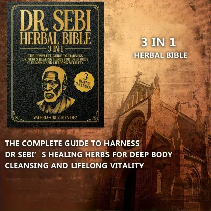 🌿Dr. Sebi's Herbal Bible [3-in-1] Body Cleanse & Healing Herbs Guide Book