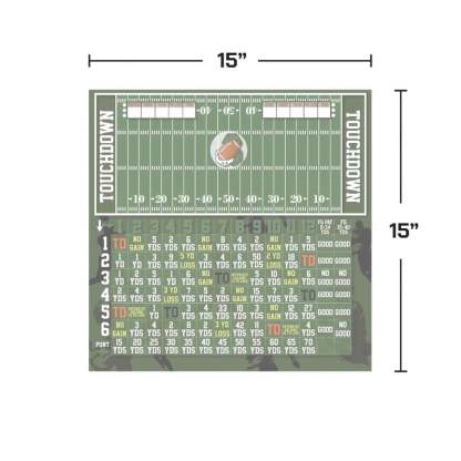 🏈 Football Game Board – Roll, Score & Win! 🎯