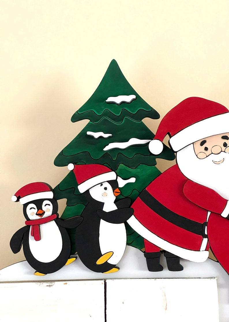 🎅Christmas Door Topper