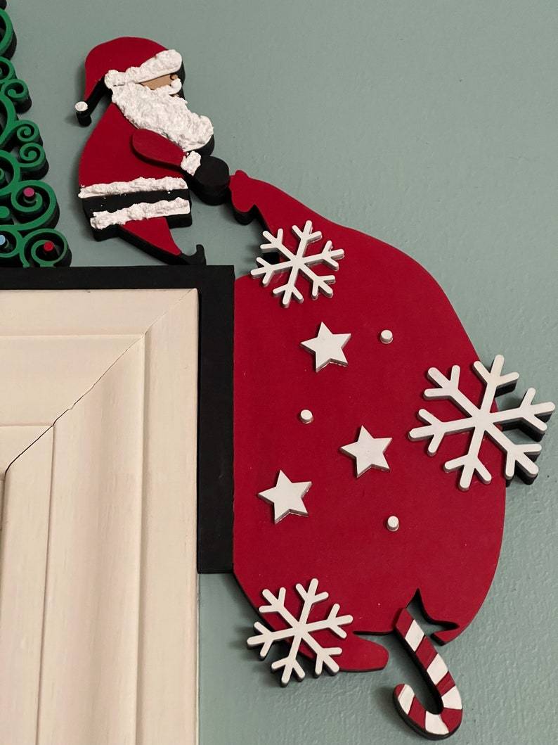 🎅Christmas Door Topper