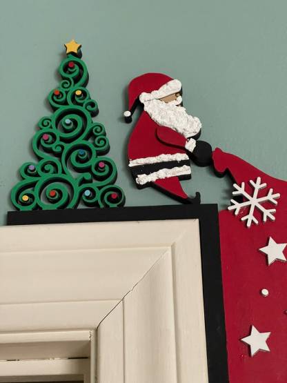🎅Christmas Door Topper