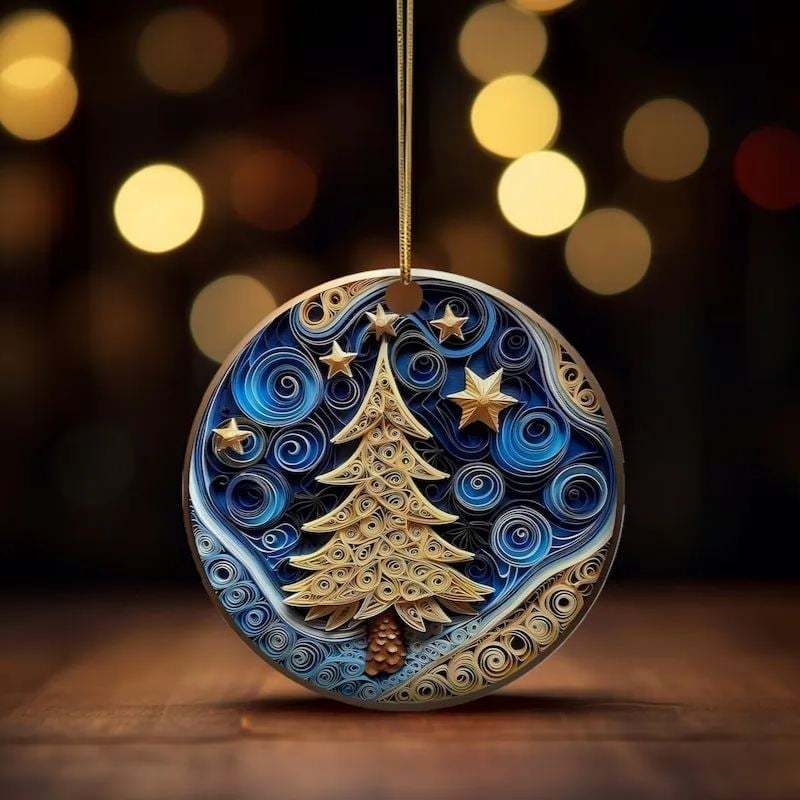 Quilling Christmas Ornaments