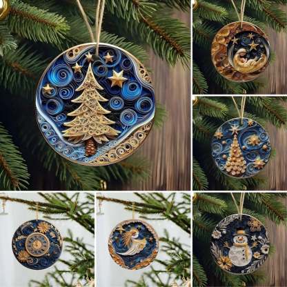 Quilling Christmas Ornaments