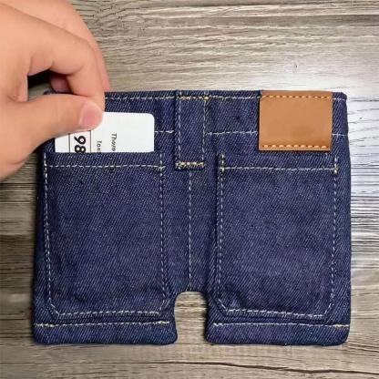 Pocket Pants Mini Jeans Wallet