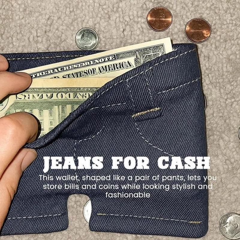 Pocket Pants Mini Jeans Wallet