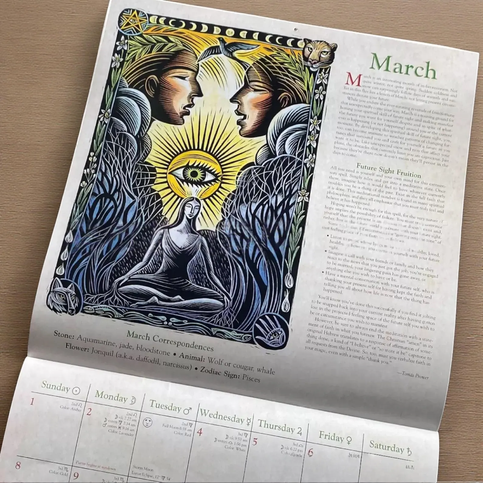 2026 Witches' Calendar: Pagan Moon Phase Guide
