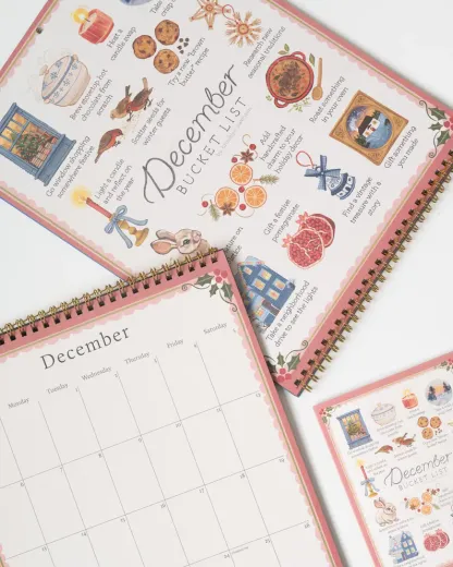 2026 Bucket List Calendar