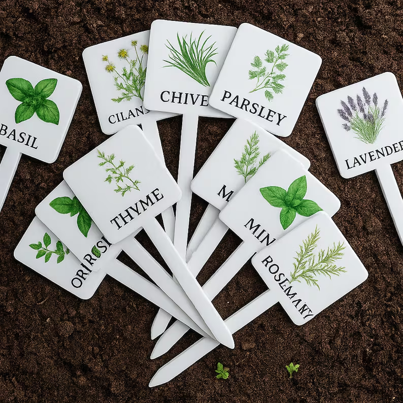 High quality sunproof and waterproof garden plant marker stakes