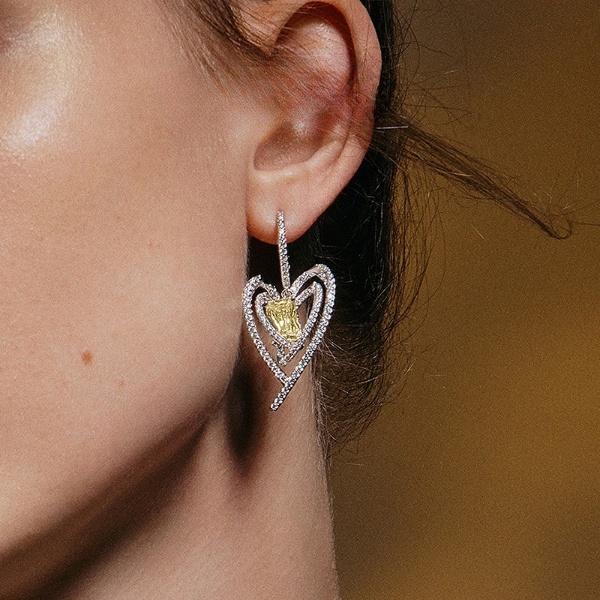 Confession Sugar Cube Earrings