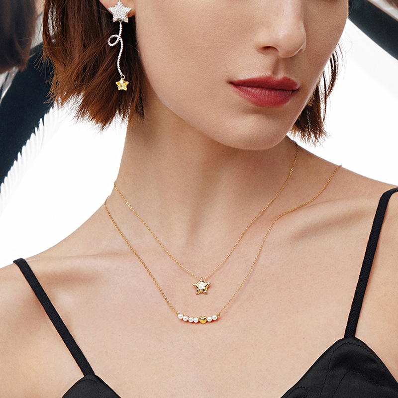 Confession Balloon Love Pearl Necklace