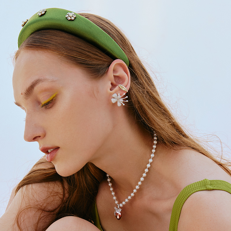 Lemon Flower Earrings