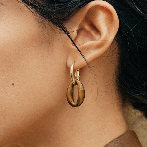 Caramel Latte Earrings