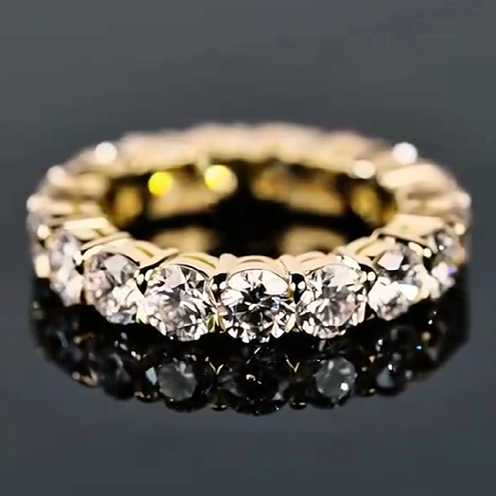 ✨925 Sterling Silver Full Star River Moissan Diamond Ring