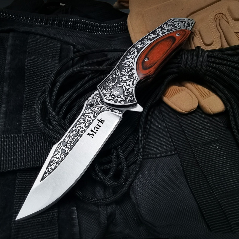 67 Ply Damascus Steel Field Saber with Wooden Handle