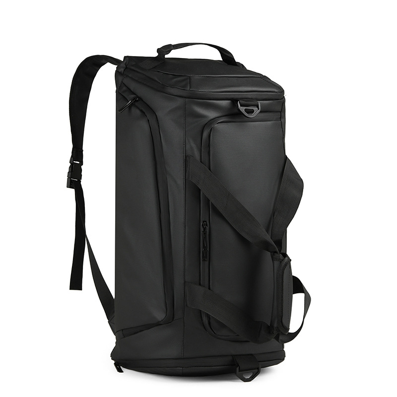 45L high quality wet and dry separate independent shoe compartment handheld sports training bag, waterproof multifunctional shoulder travel bag
