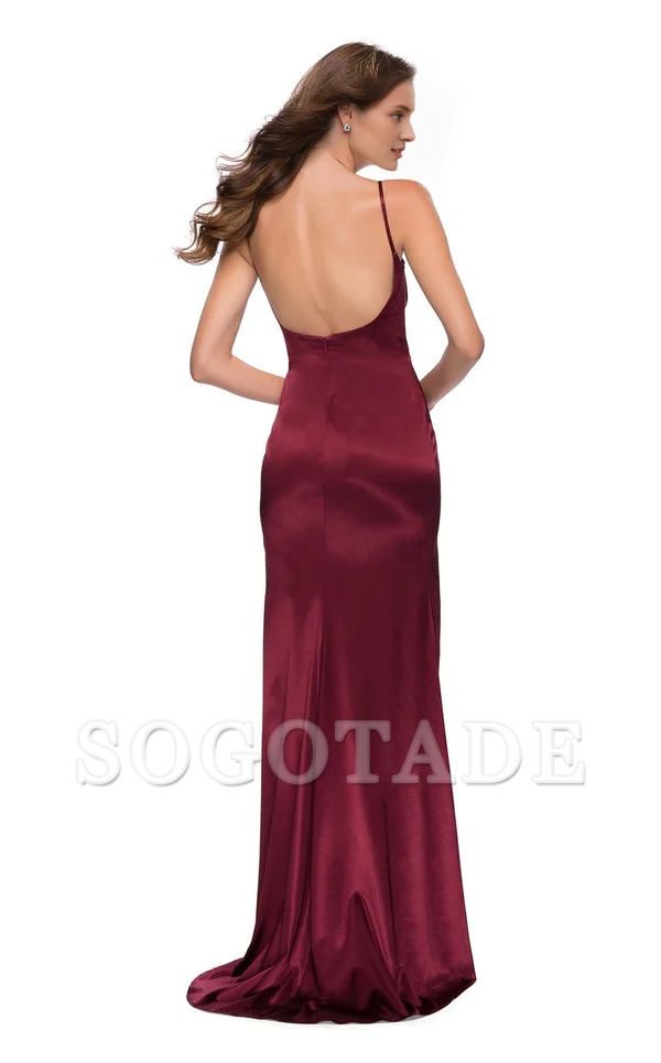 Square neckline sleeveless tight corset and floor length gown evening dresses