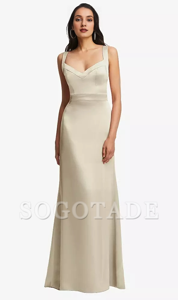 Frame tight corset backless A-line and floor length Prom dress