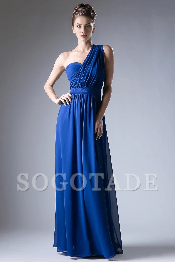 A-length convertible chiffon dress-SOGOTADE