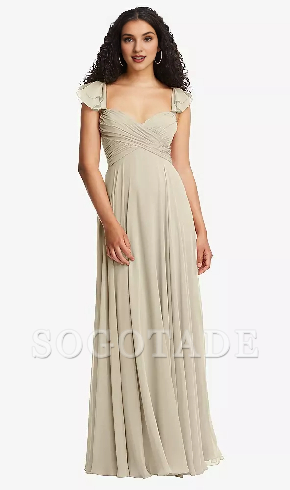 Cross tight corset lace up backless and floor length Prom dress