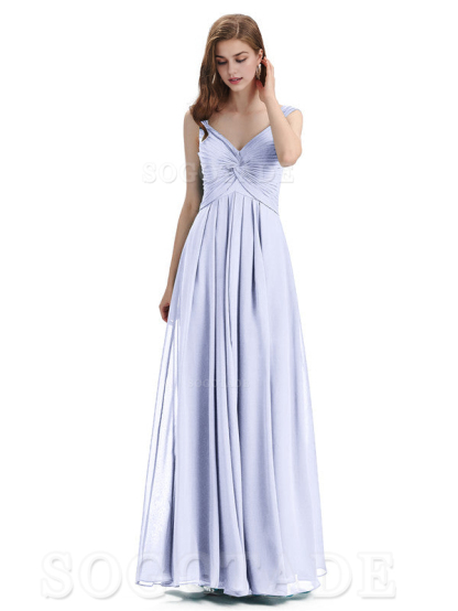 Elegant A-Line Sleeveless Chiffon Pleated High Quality Bridesmaid Dresses Formal Women's Dresses Wedding Guests Dresses