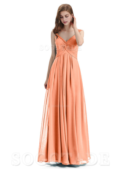 Elegant A-Line Sleeveless Chiffon Pleated High Quality Bridesmaid Dresses Formal Women's Dresses Wedding Guests Dresses