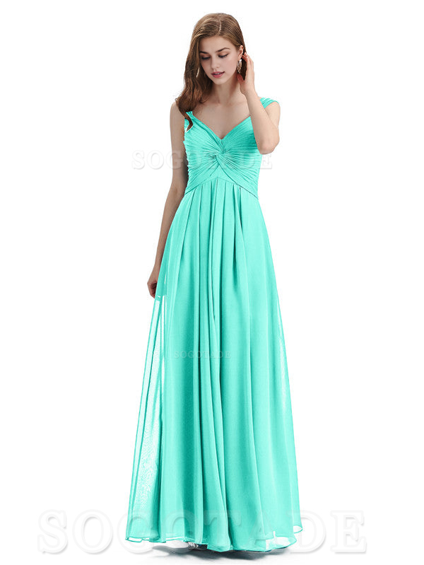 Elegant A-Line Sleeveless Chiffon Pleated High Quality Bridesmaid Dresses Formal Women's Dresses Wedding Guests Dresses
