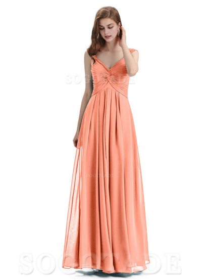 Elegant A-Line Sleeveless Chiffon Pleated High Quality Bridesmaid Dresses Formal Women's Dresses Wedding Guests Dresses