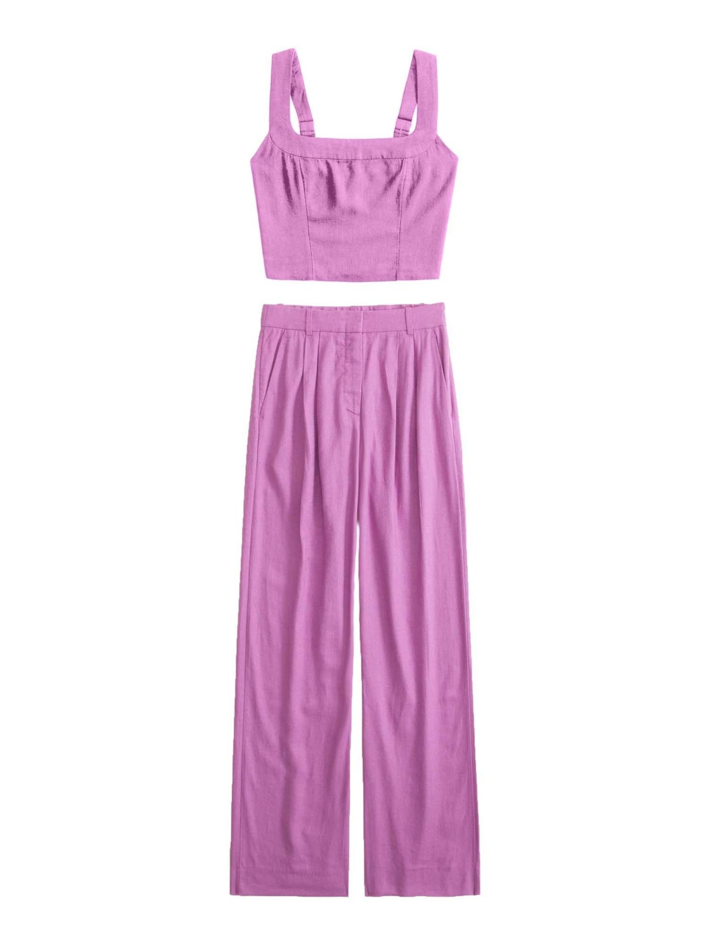 Tailored Linen-Blend Set(BUY 2 FREE SHIPPING)