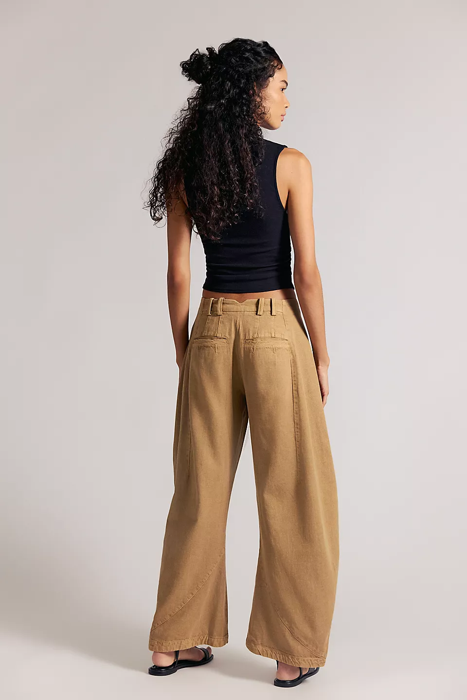 Spotlight Washed Barrel Chino Trousers (Buy 2 Free Shipping)