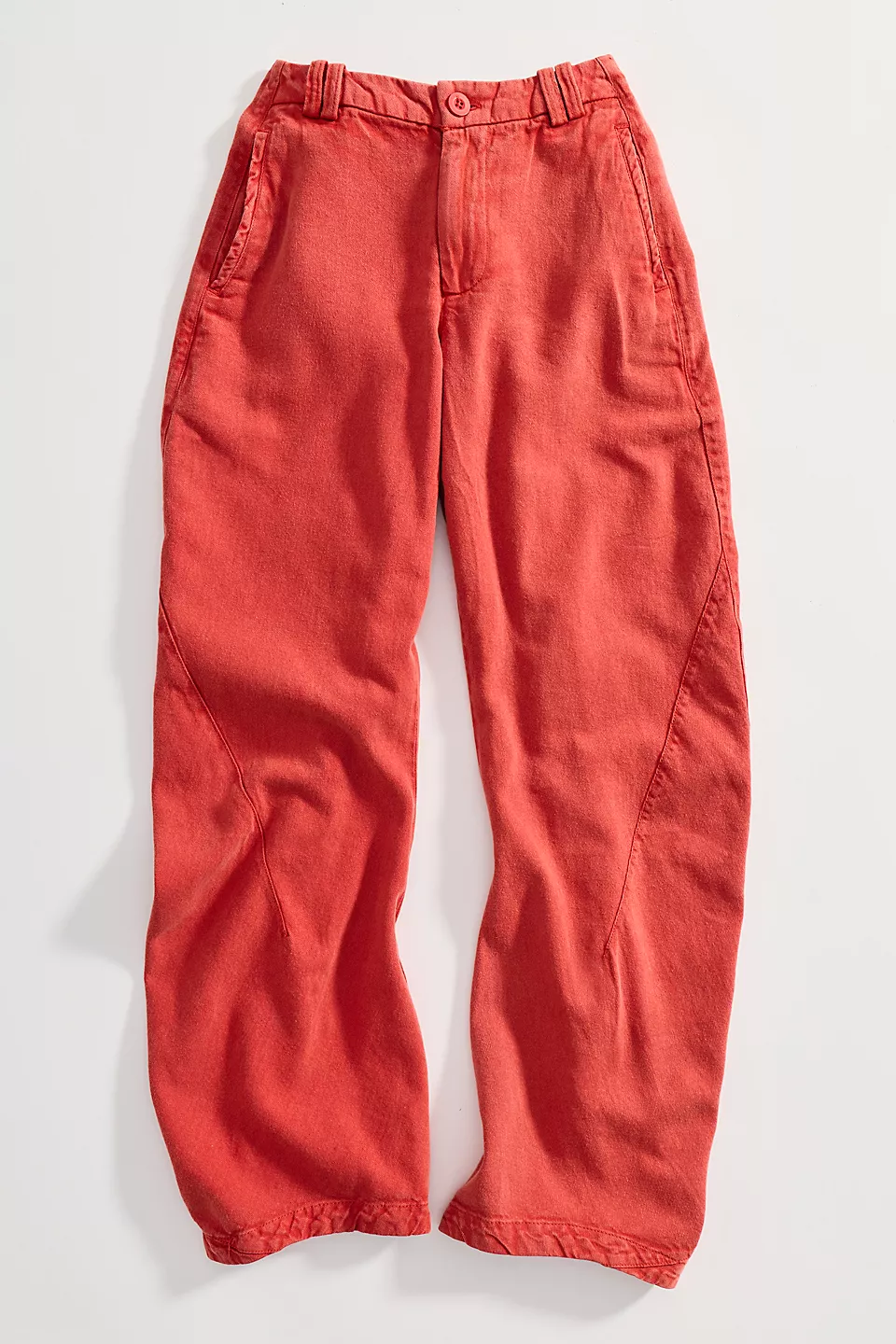 Spotlight Washed Barrel Chino Trousers (Buy 2 Free Shipping)