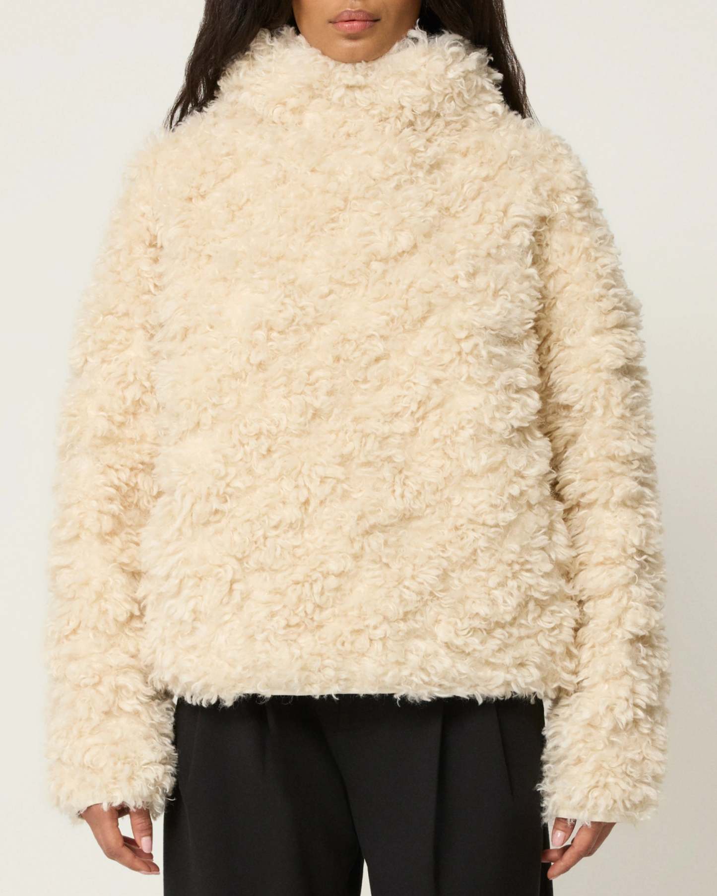 Kylie Shaggy Faux Fur Pullover(BUY 2 FREE SHIPPING)