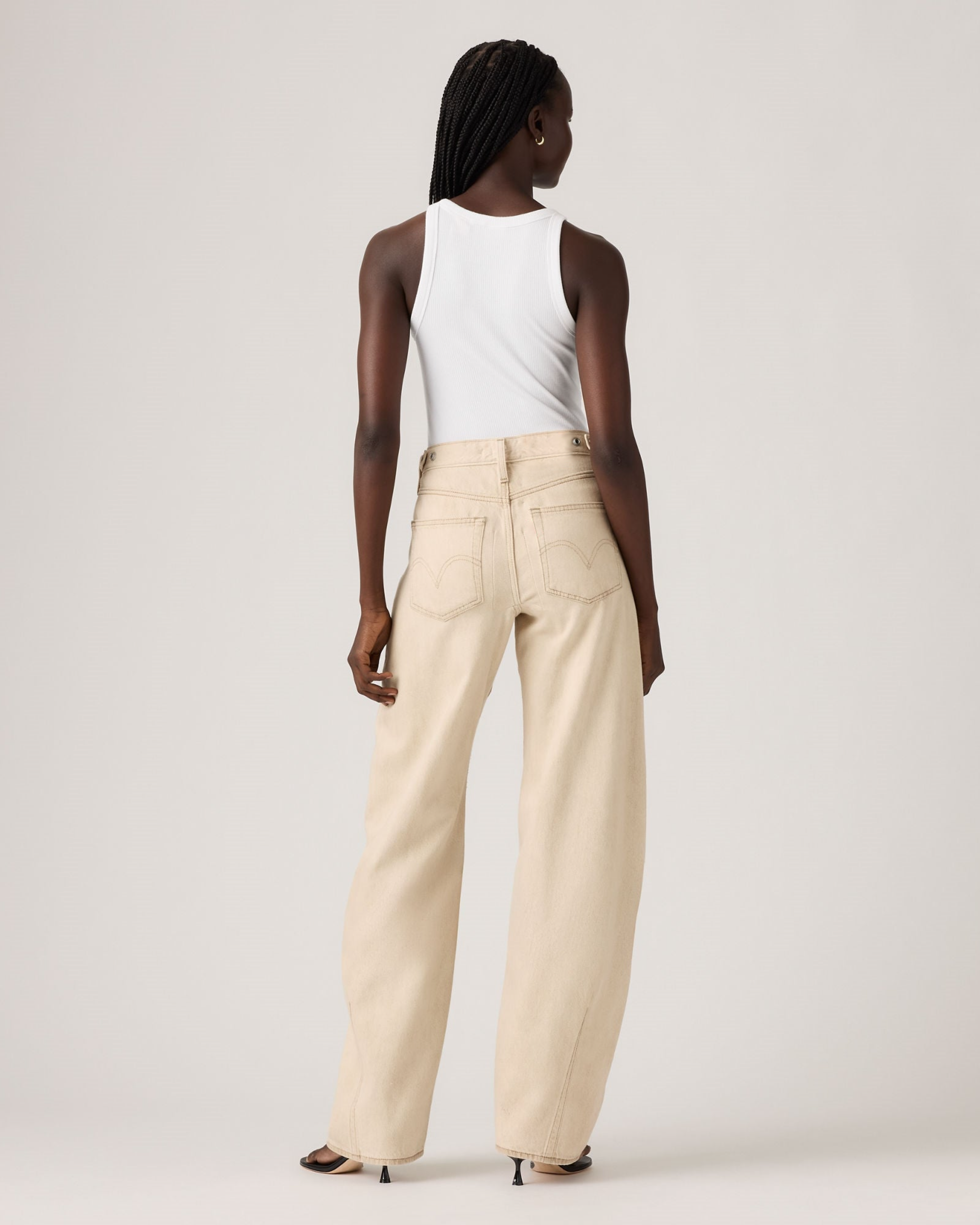 Adjustable Women's Cinch Barrel Jeans (Buy 2 Free Shipping)