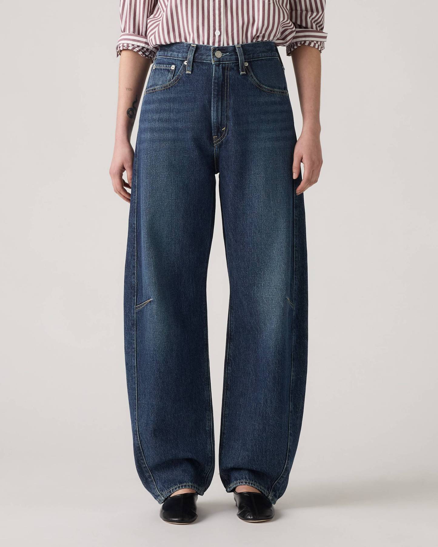 Adjustable Women's Cinch Barrel Jeans (Buy 2 Free Shipping)