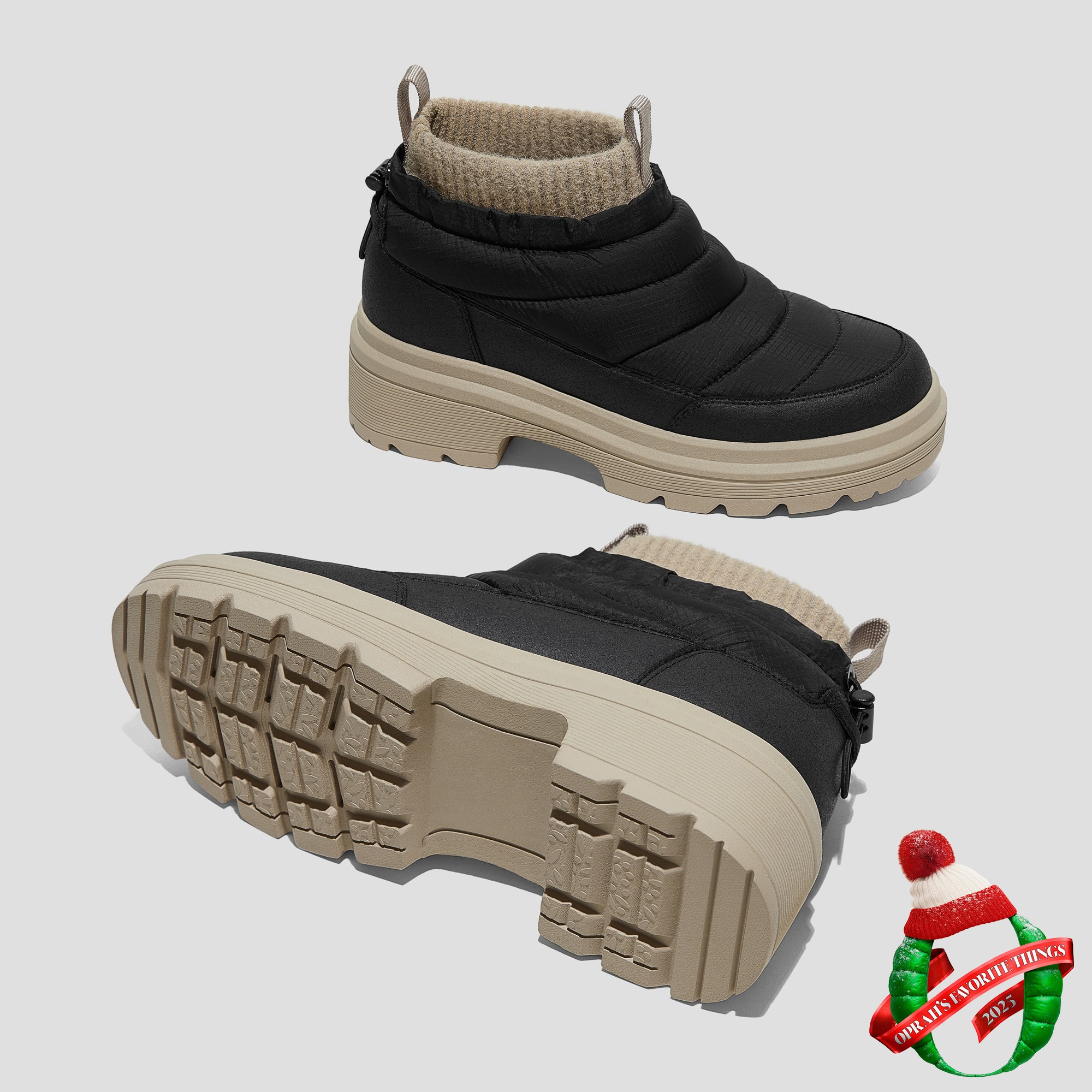 2-in-1 Detachable PufferTherm Warm Boots (Free Shipping)