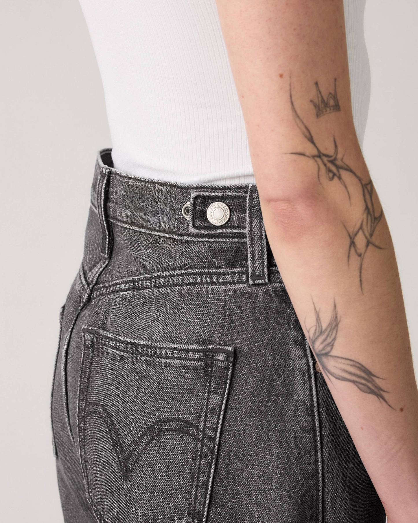 Adjustable Women's Cinch Barrel Jeans (Buy 2 Free Shipping)