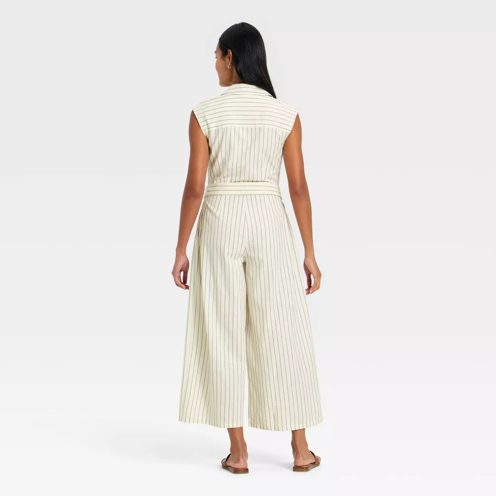 Women's Belted Jumpsuit (Buy 2 Free Shipping)