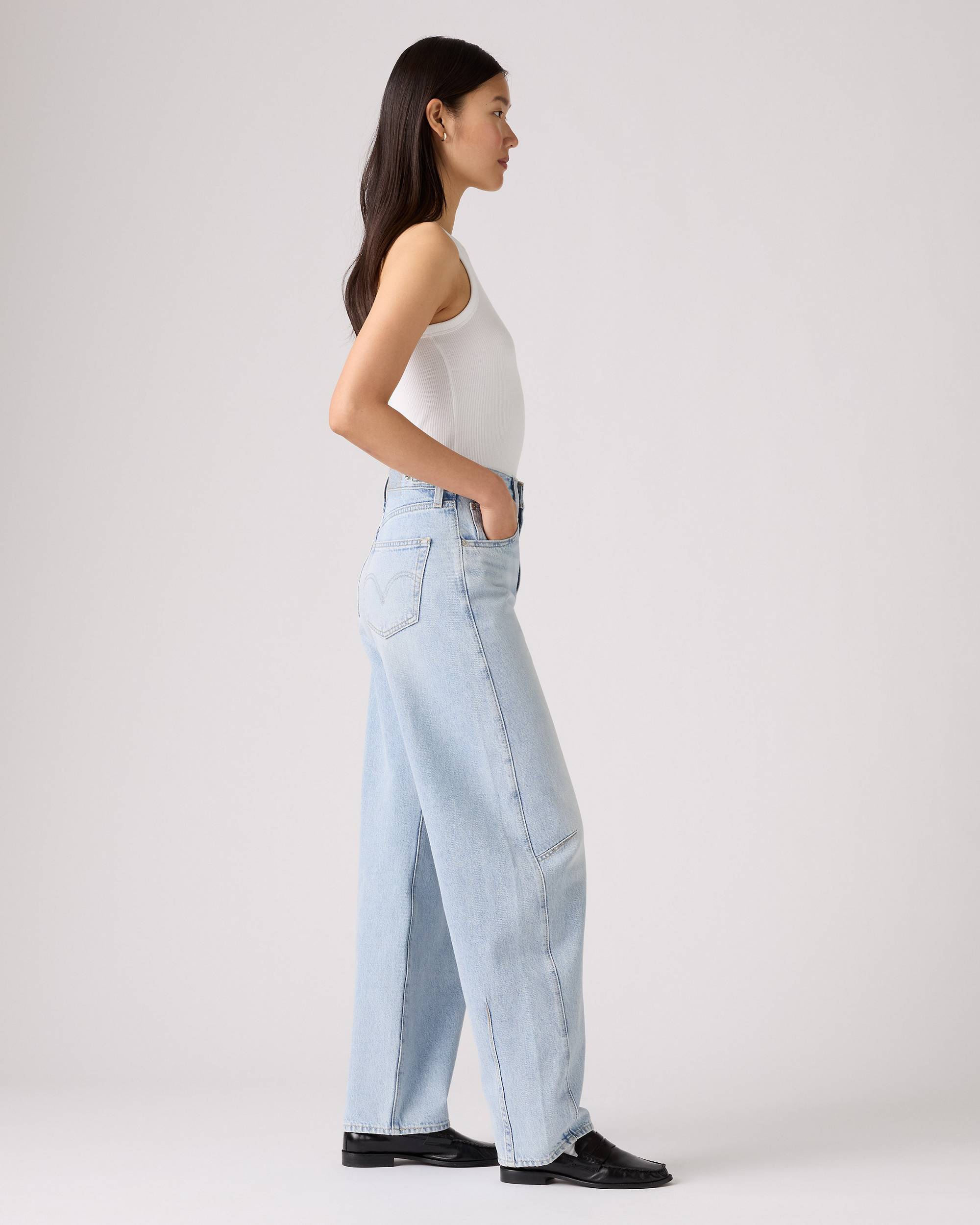 Adjustable Women's Cinch Barrel Jeans (Buy 2 Free Shipping)