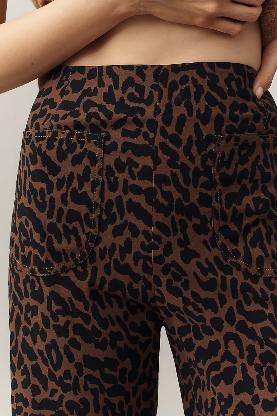 The Colette Ruffled Cropped Wide-Leg Pants(Buy 2 Free Shipping)