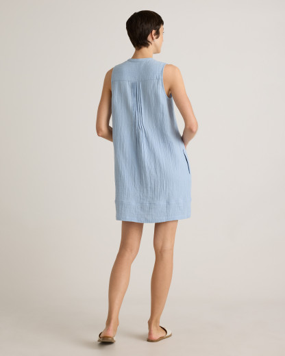 Gauze Sleeveless Swing Dress (Buy 2 Free Shipping)