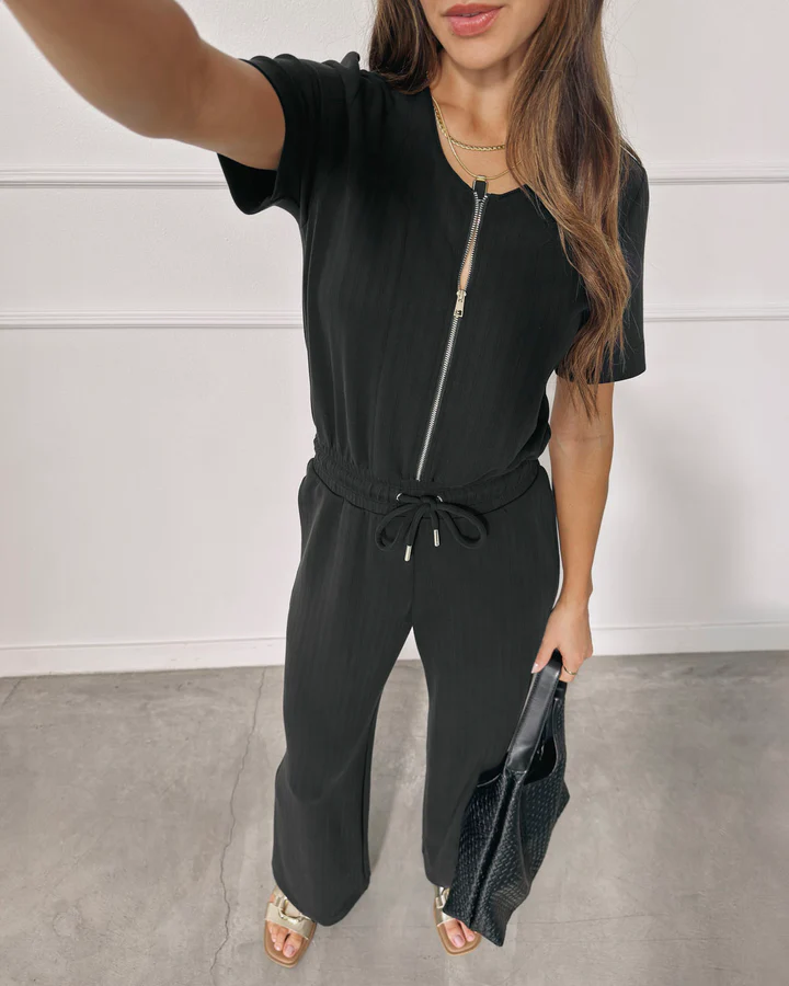 Cellajaneblog Rib Scuba Jumpsuit (Buy 2 Free Shipping)