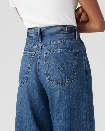 Levi Adjustable Womens Cinch Baggy Jeans (Buy 2 Free Shipping)